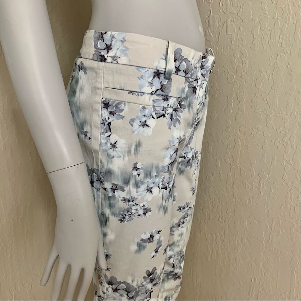 CAMBIO Renira Slim Fit Floral Mid-Rise Ankle Jeans - Picture 8 of 16